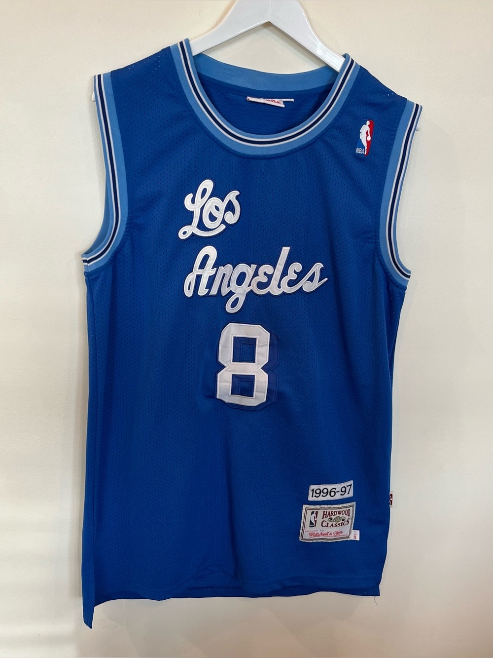 Mitchell Ness Los Angeles Lakers Kobe Bryant 1996-97 Jersey Size L 44 Blue